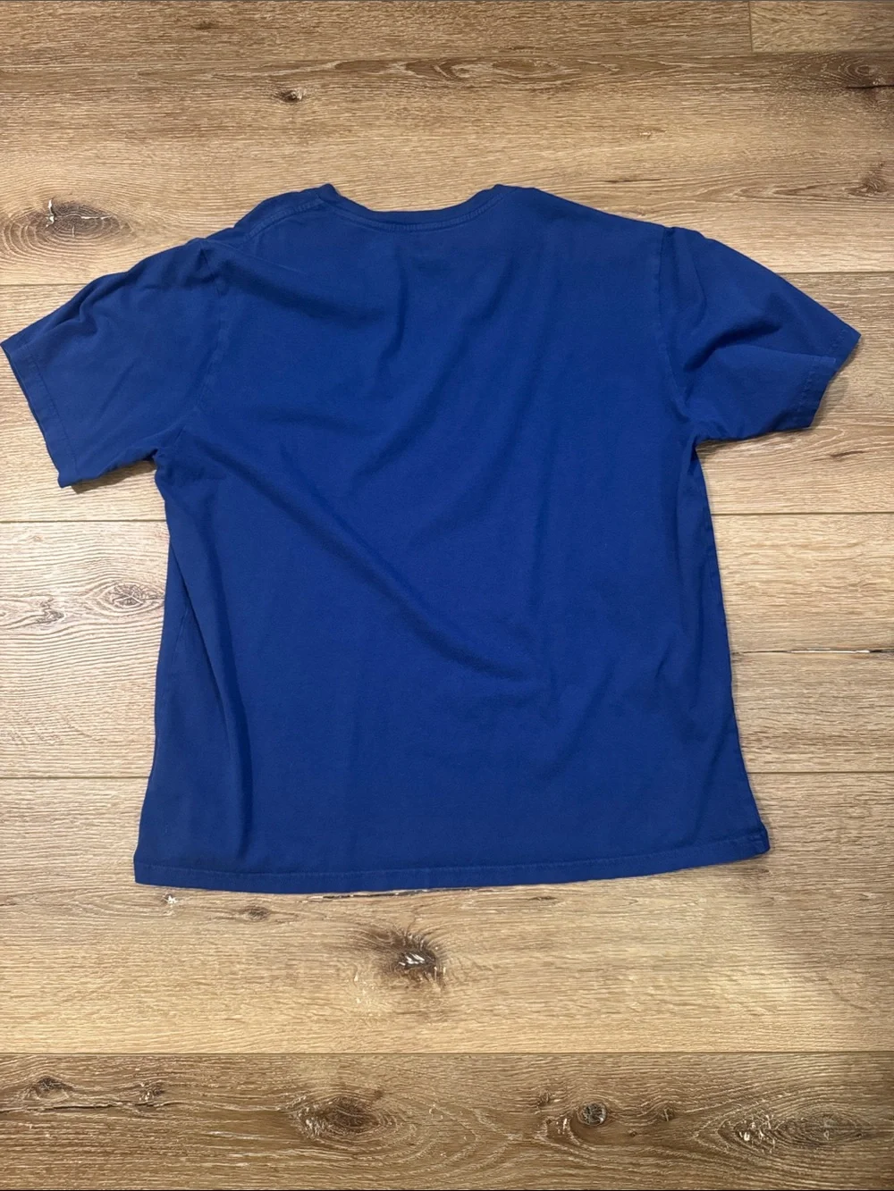 Levi's Blue Tee with Multicolor Logo